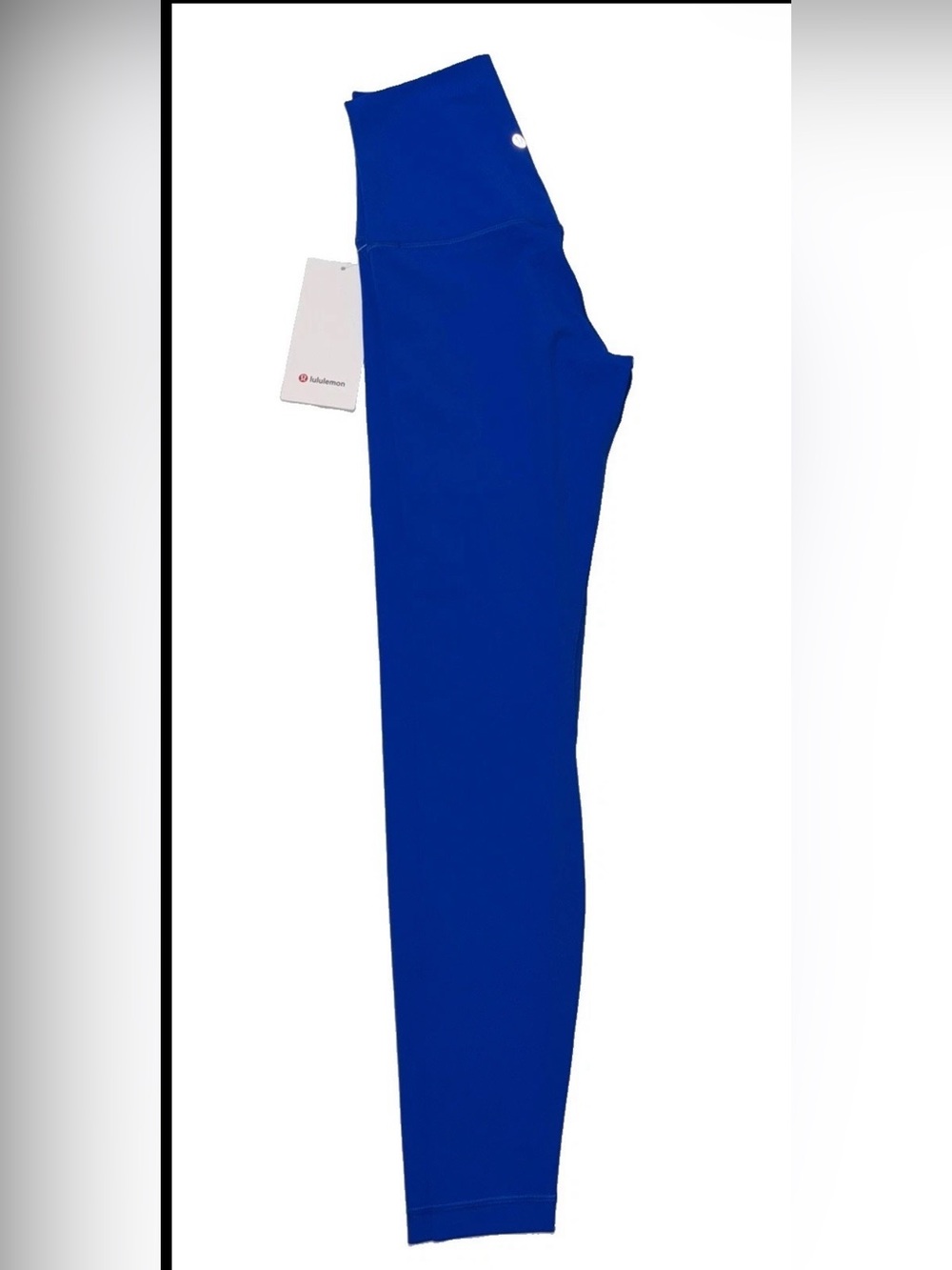 NWT LULULEMON SIZE 6 ALIGN SUPER HIGH RISE 28”L PANT AUTHENTIC CERULEAN BLUE - Picture 9 of 15